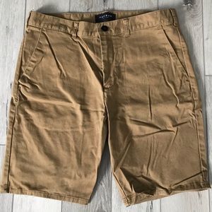 PacSun Chino Dark Khaki Shorts 32